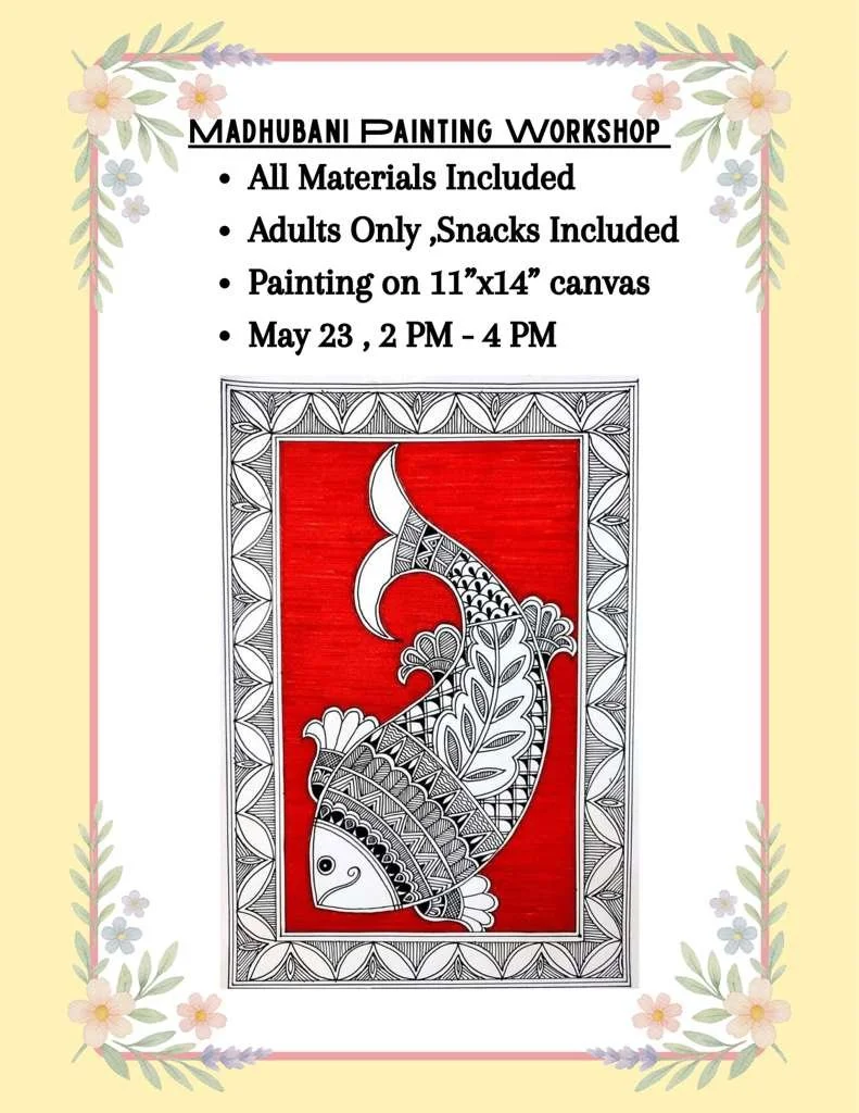 Madhubani Painting Workshop - May 23