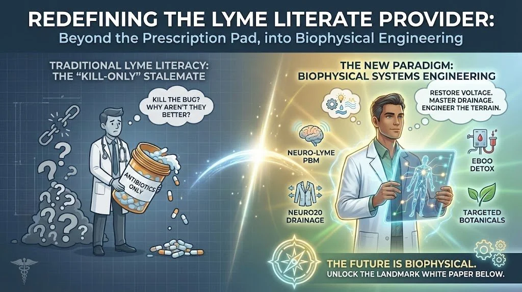 The Architecture of Lyme Literacy: Why 21st-Century Medicine Requires Providers to be Biophysical Systems Engineers