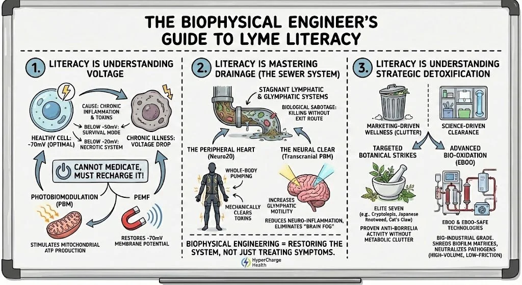 Biophysical engineer's guide to lyme literacy