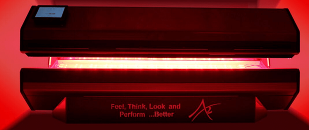 red light therapy bed