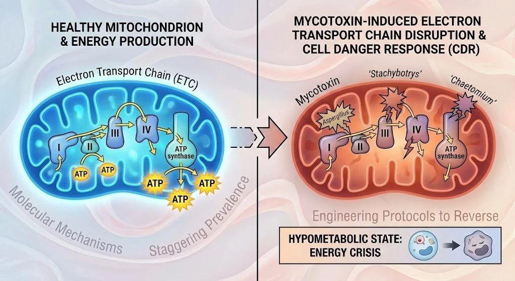 The Mitochondrial Winter: How Mycotoxins Hijack Human Energy Production