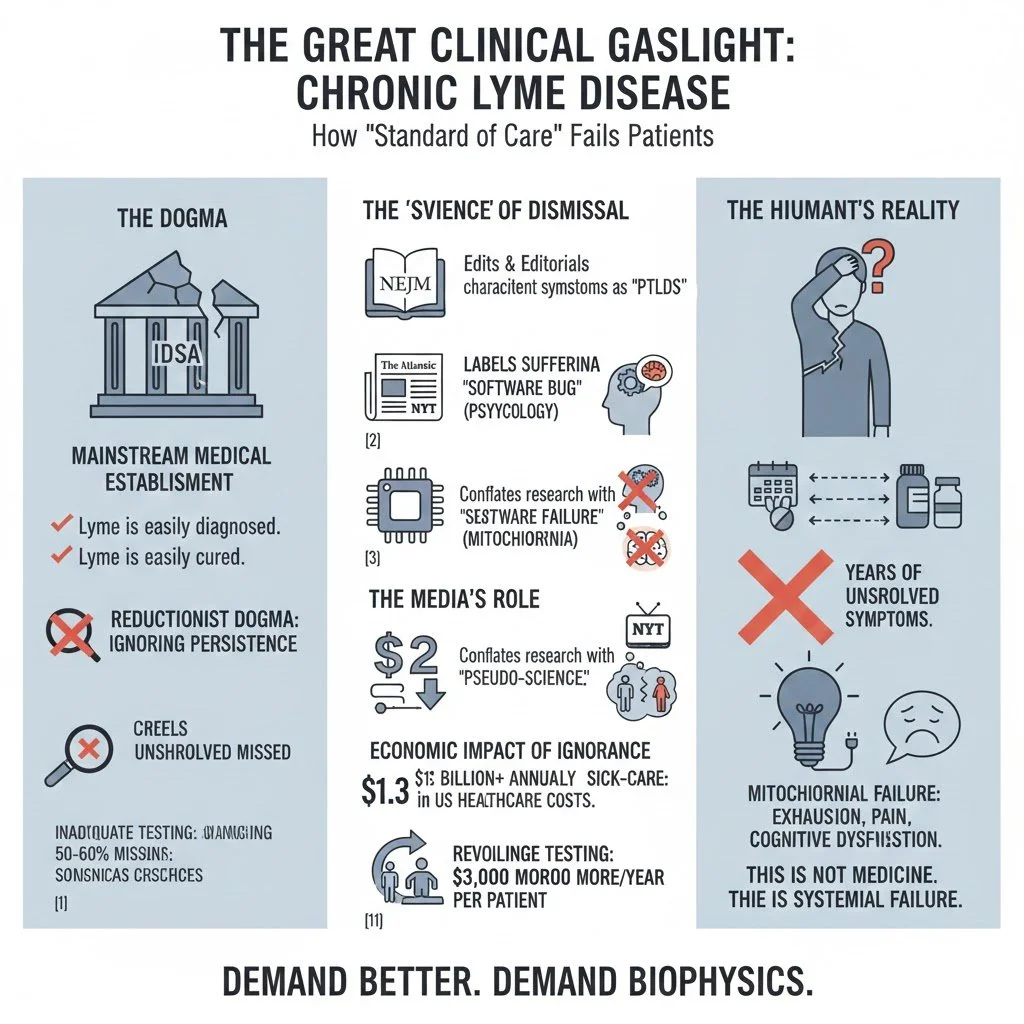 The Great Clinical Gaslight: Persistent Lyme Disease and the Failure of the "Standard of Care"