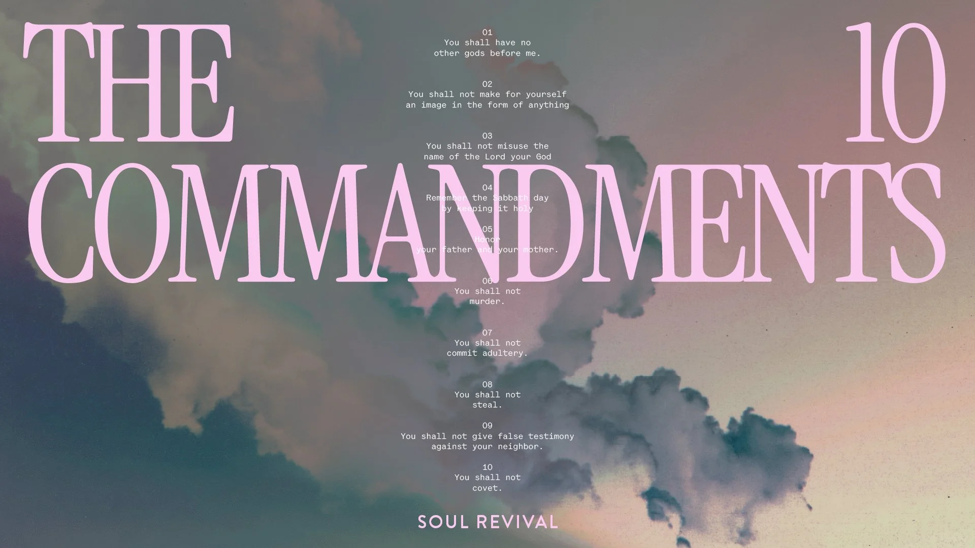 Why the Ten Commandments Matter