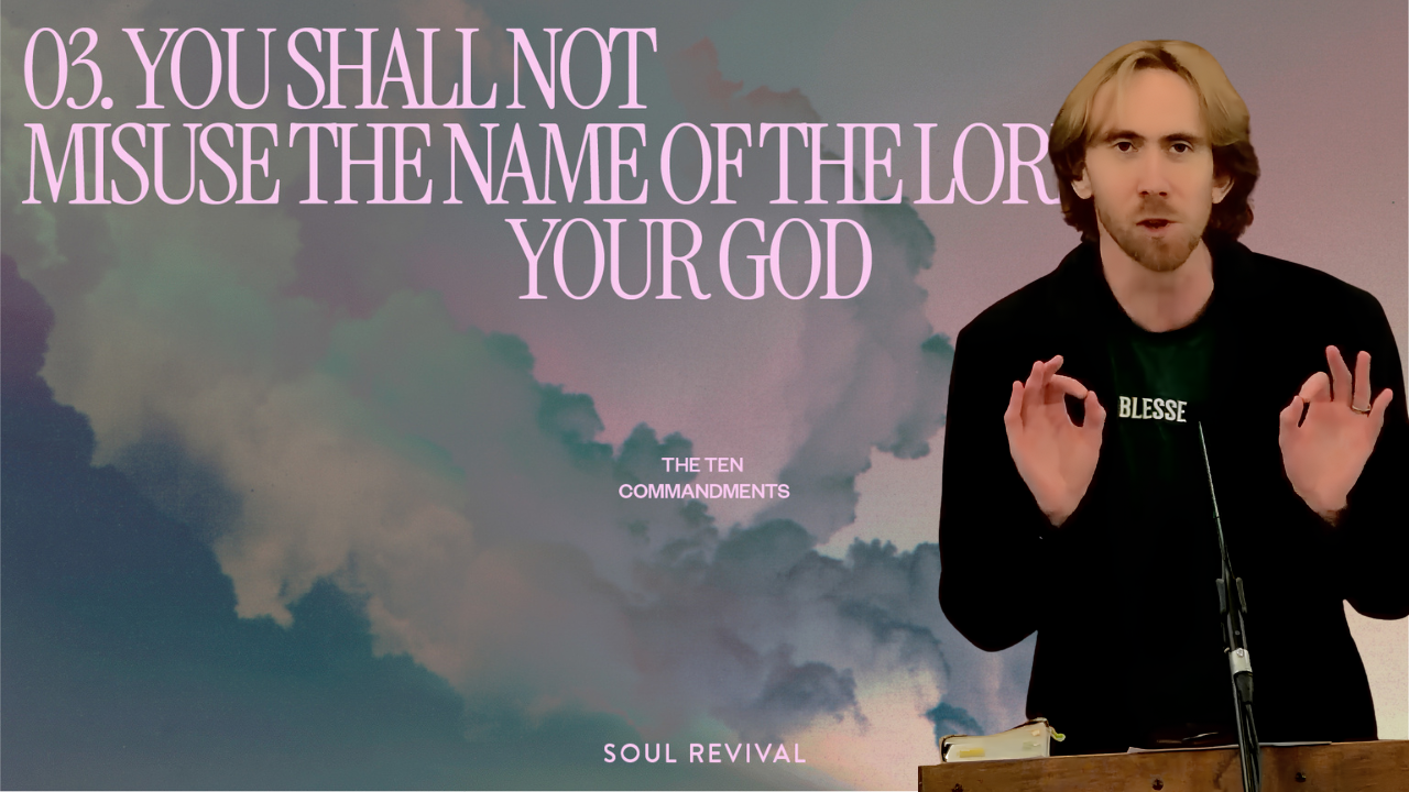 You Shall Not Misuse the Name of the Lord Your God