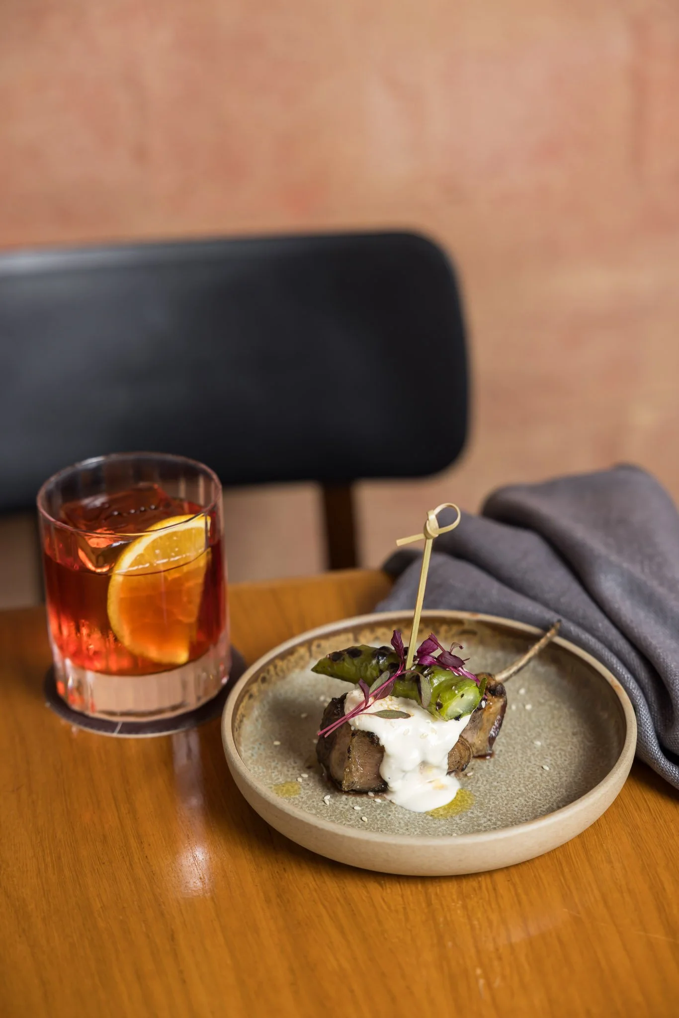 Unlock The Rocks Cocktail TrailLamb Cutlet &amp; Negroni Pairing - $25