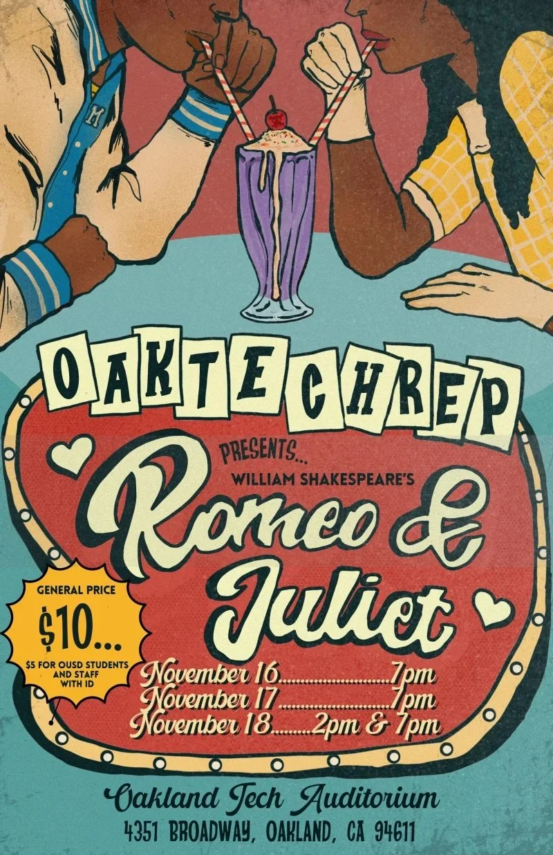 Production Design for: Romeo and Juliet, November 2023