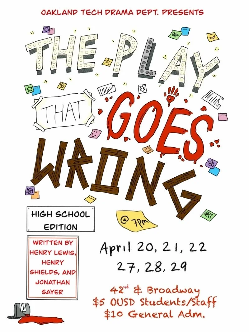 Production Design for: The Play That Goes Wrong, April 2023