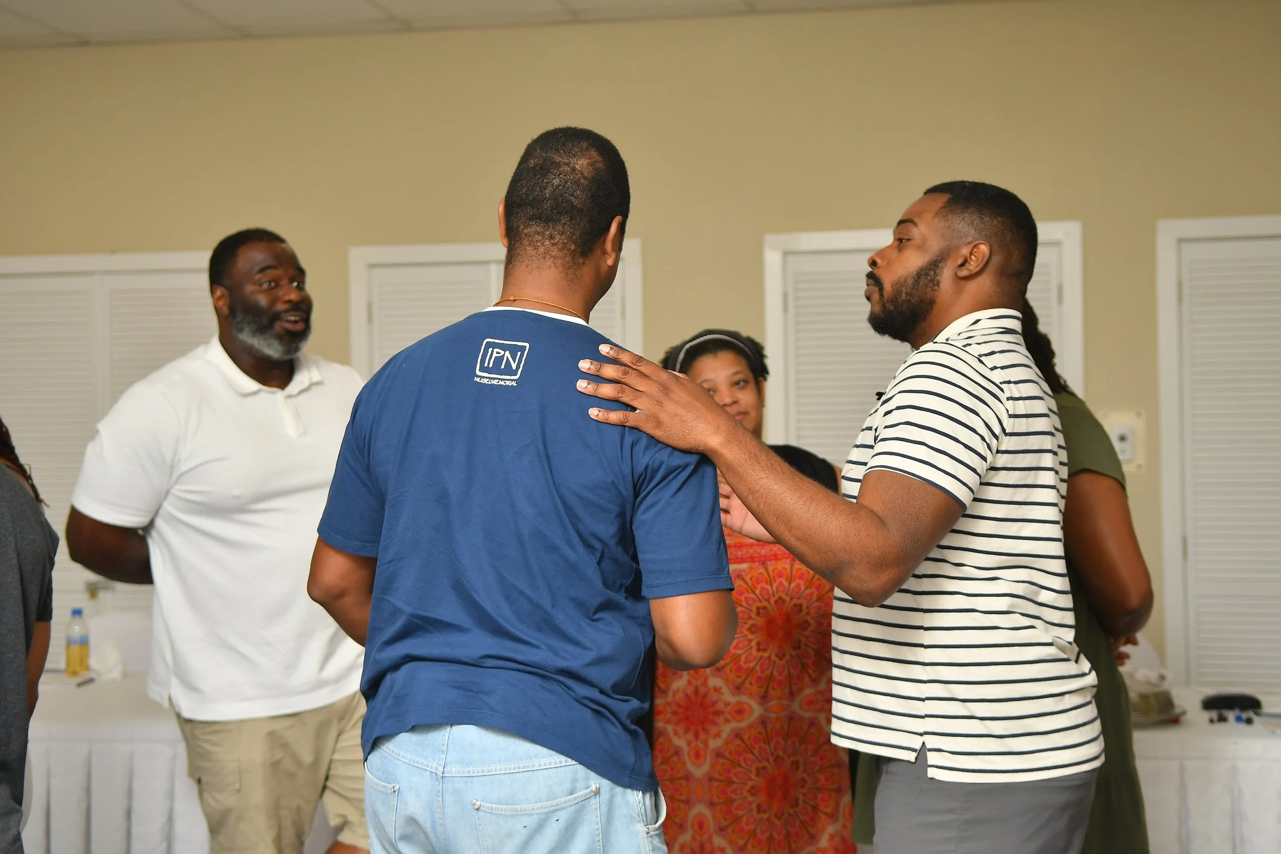 Dr. Jared Kiddoe coaching couples at marriage intensive