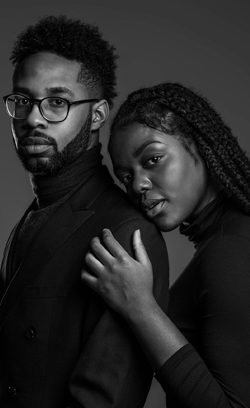 black couple at a couples intensive