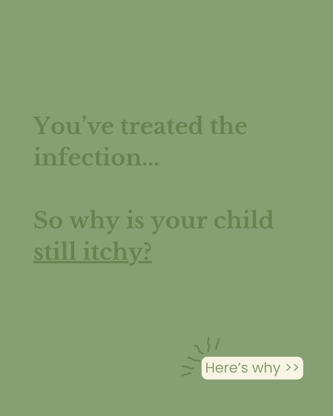 Has your child's skin ever flared after an infection? You're not alone, as it's a pattern I've often noticed in clinic. 

Many parents tell me their child's skin hasn't settled since things like impetigo, fungal rash or scabies - even after they've t