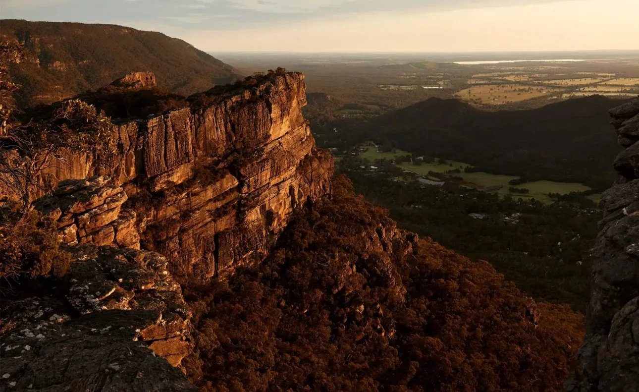 View atop of Grampians National Park