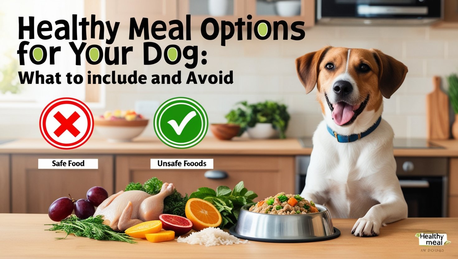 Healthy Meal Options for Your Dog: What to Include and Avoid