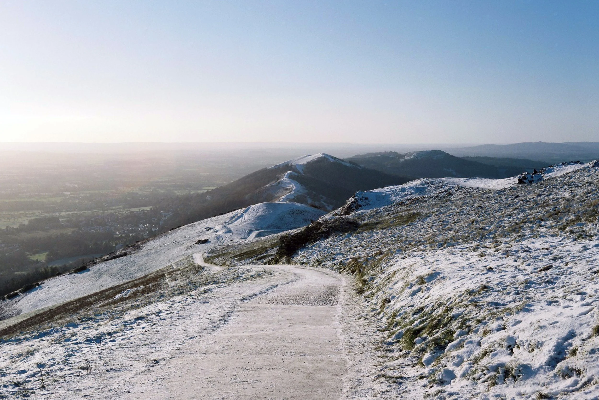 The Malvern Hills - Fuji 400H