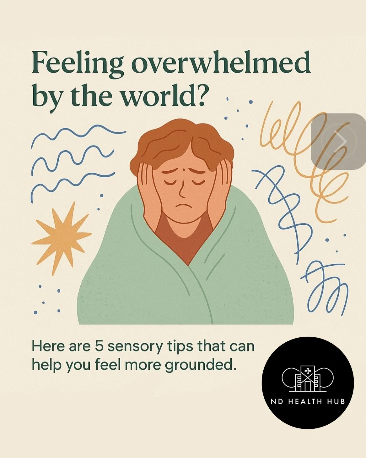 Feeling overstimulated? You&rsquo;re not alone &mdash; many neurodivergent folks experience sensory overload just getting through daily life.
⁠
Here are 5 low-effort sensory tips to try when the world feels like too much. From noise and texture to sc