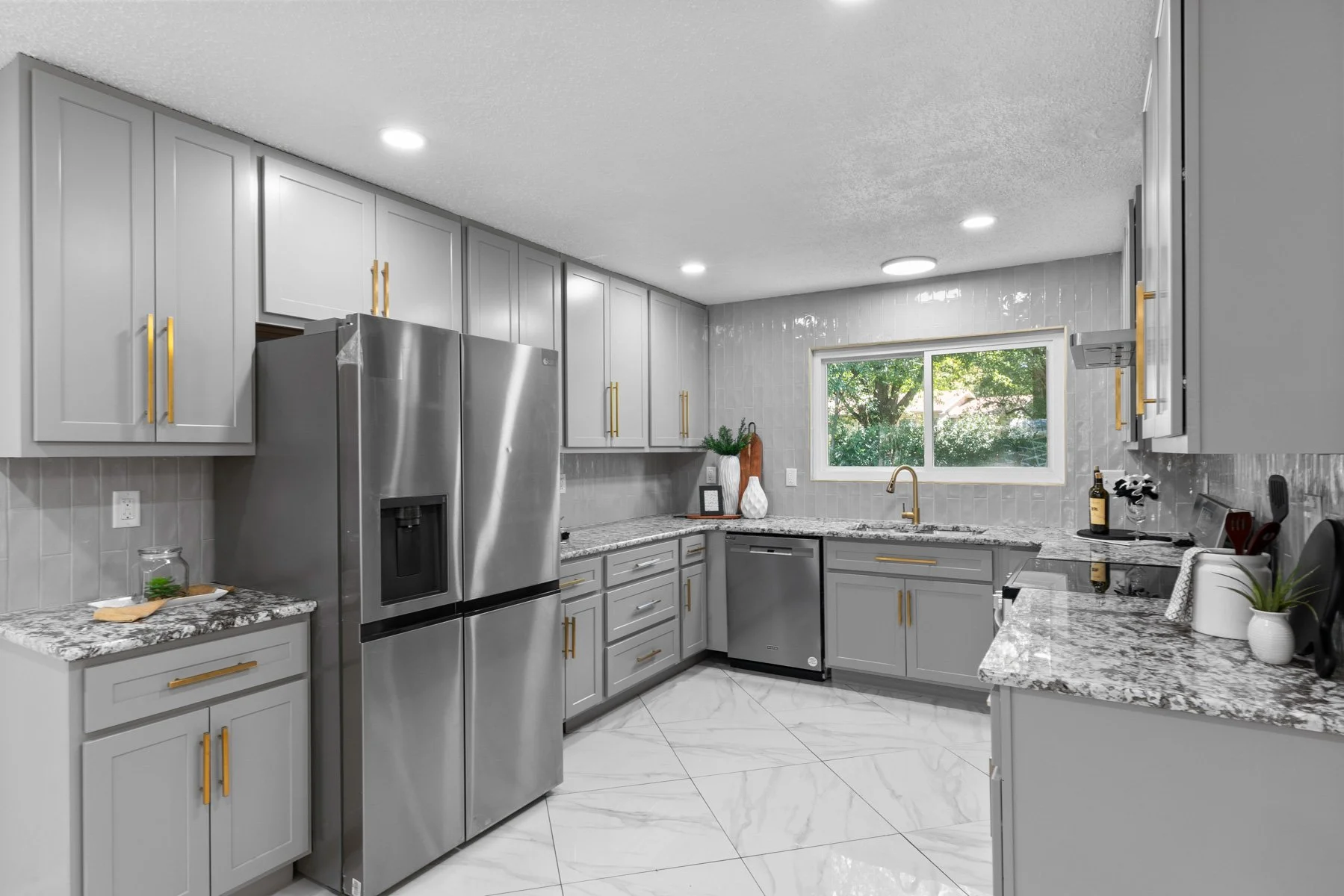 Completed Groves Enterprise kitchen renovation in St. Louis