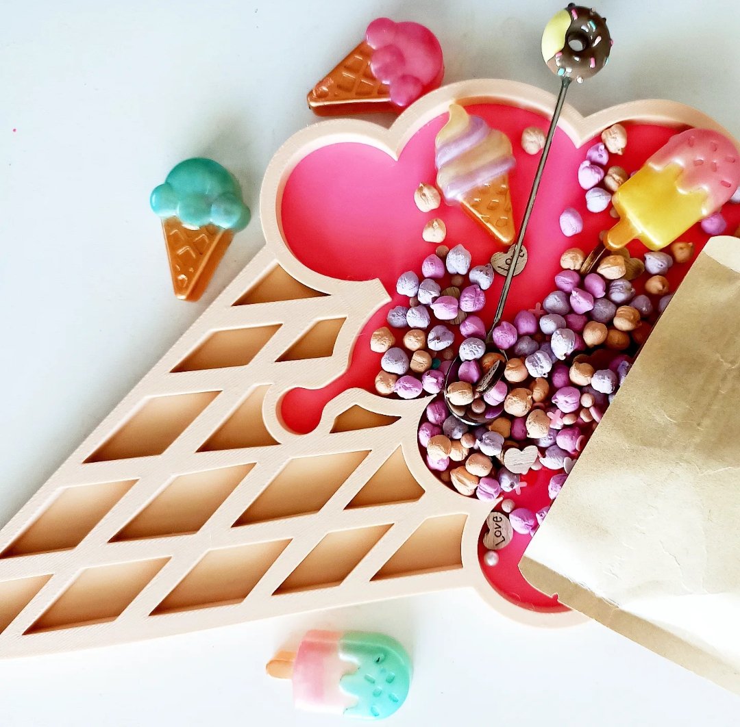 Ice-cream Eco Cone Tray
