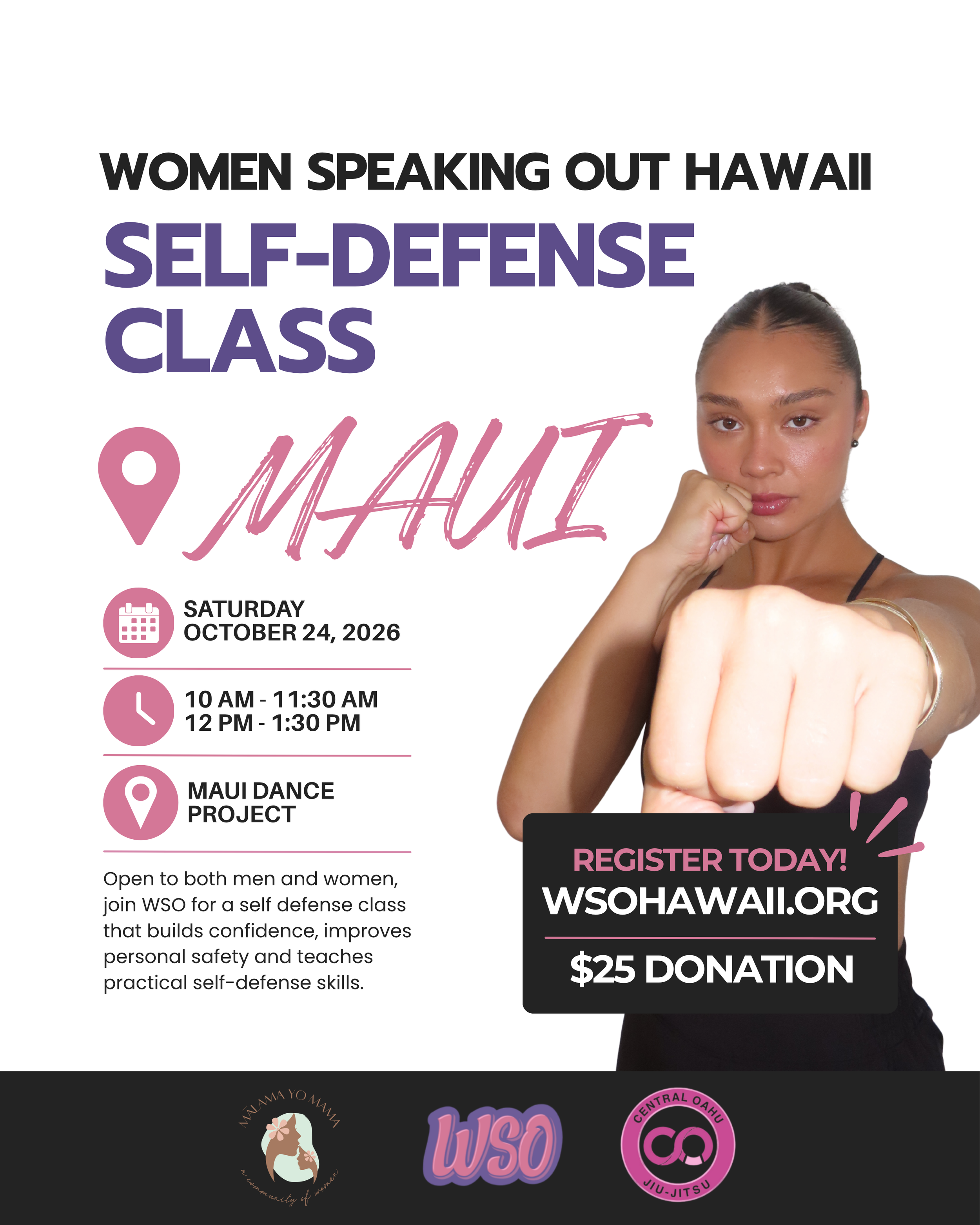 MAUI Self Defense Class