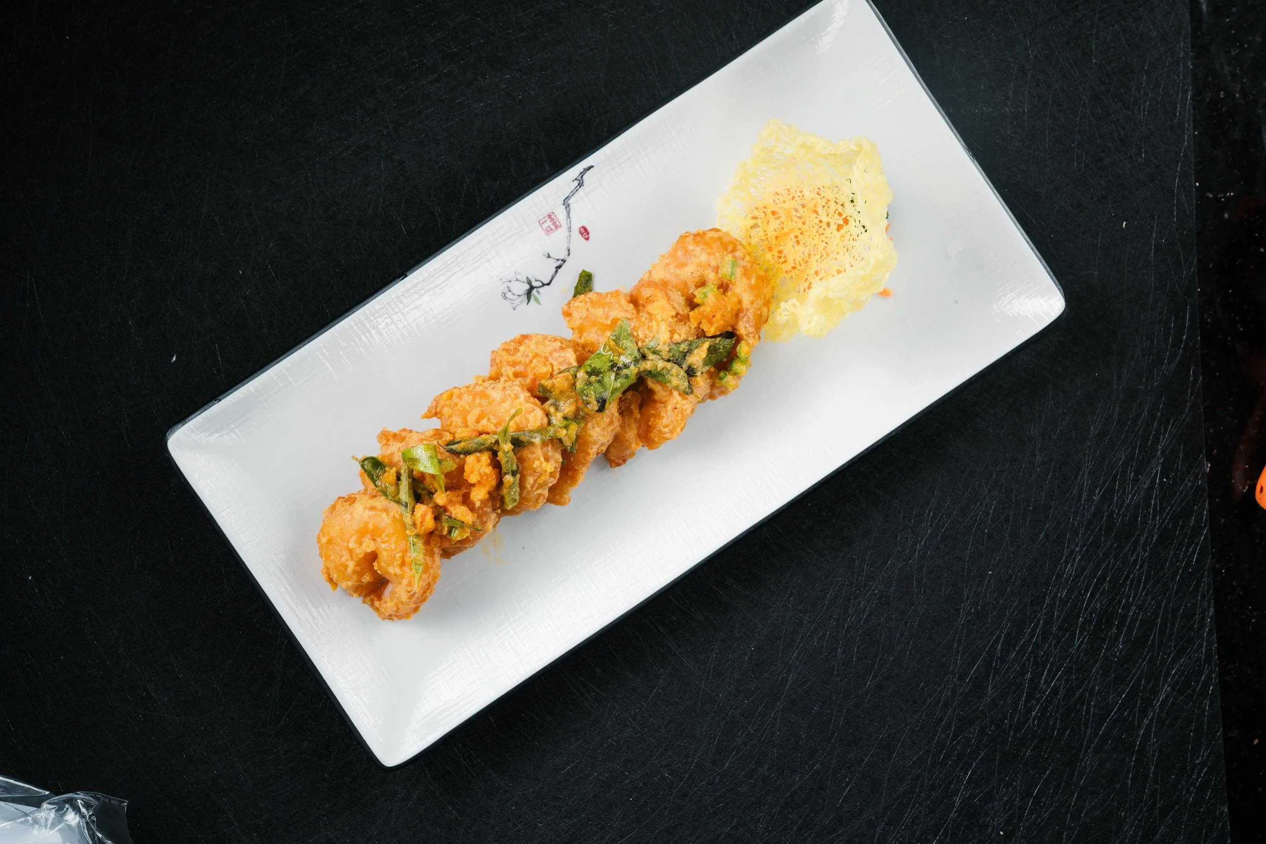 Salted Egg Yolk Prawns [6 Pc] $42