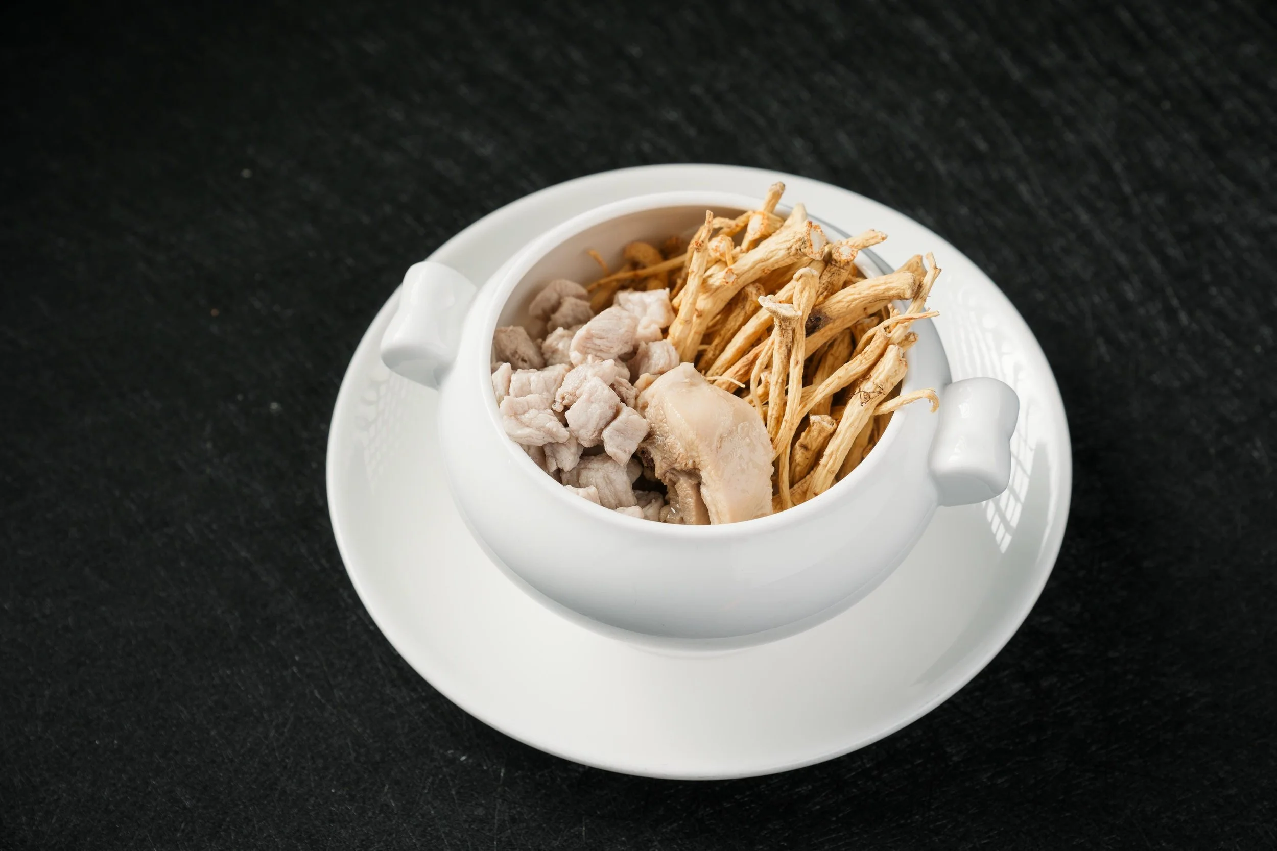 Double Boiled Chicken & Ginseng Soup $40