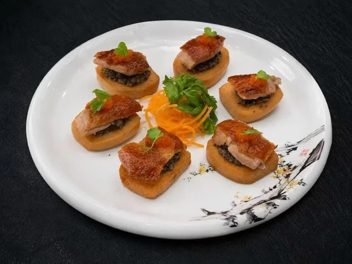 Roast Duck Toast With Truffle Mushrooms $48