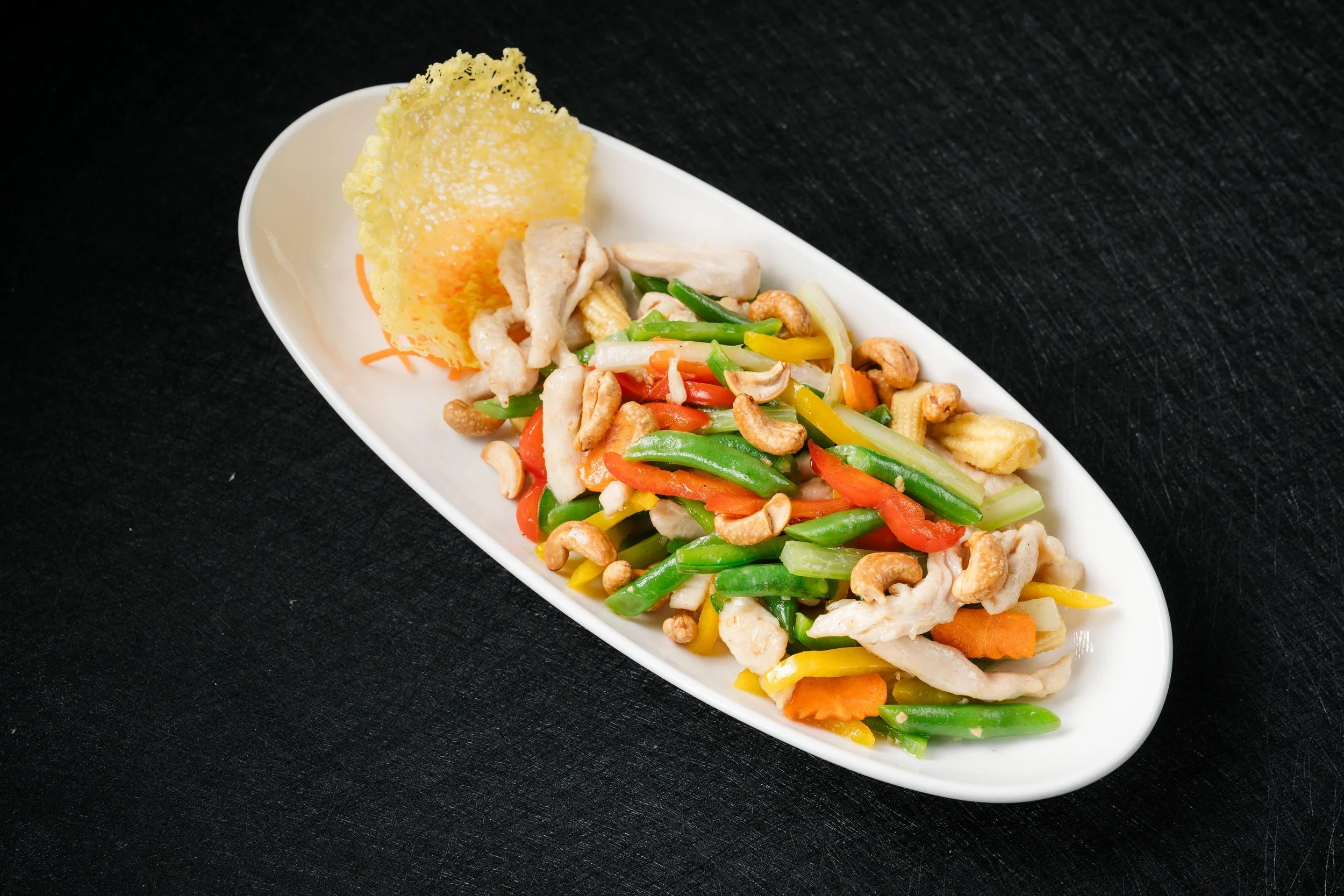 Stir Fried Chicken With Cashew Nuts $36