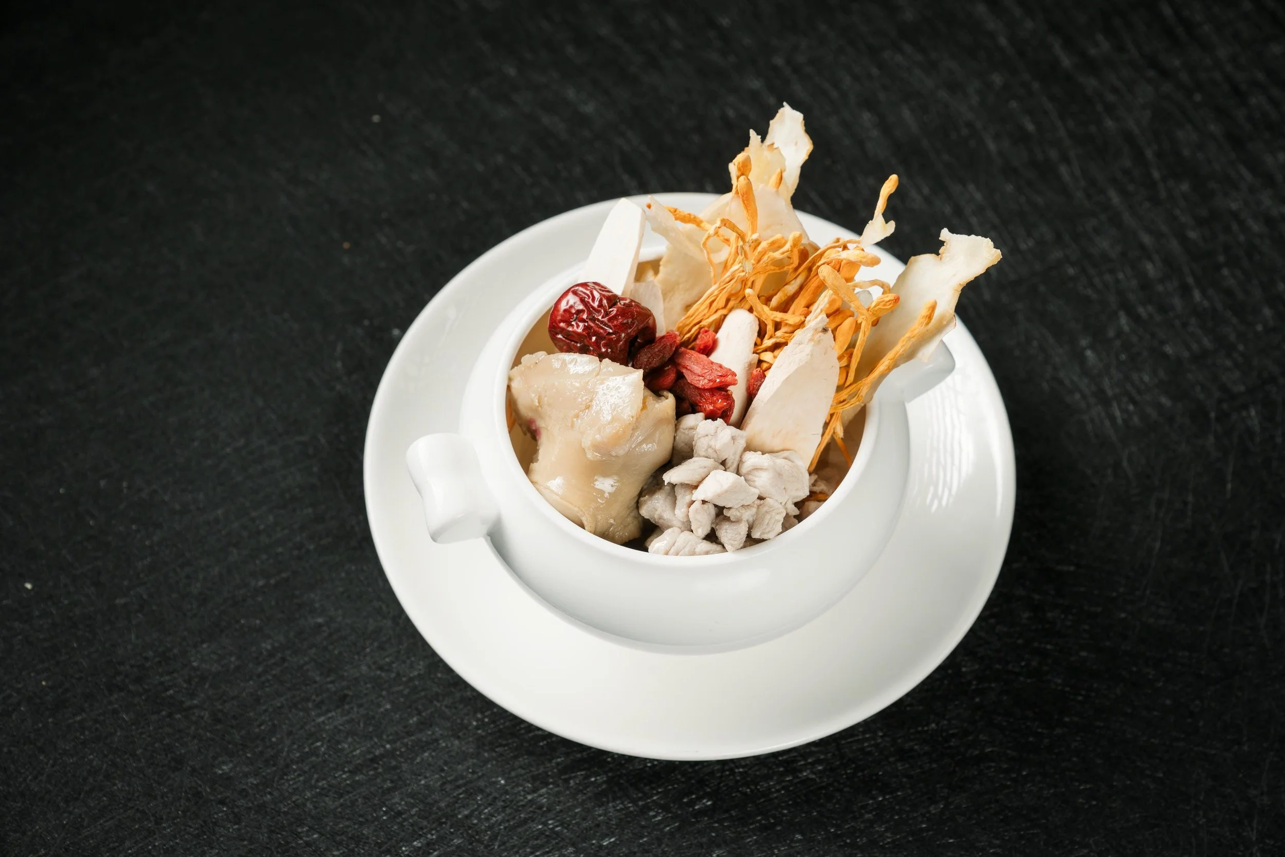 Double Boiled Conch & Cordyceps Soup $48