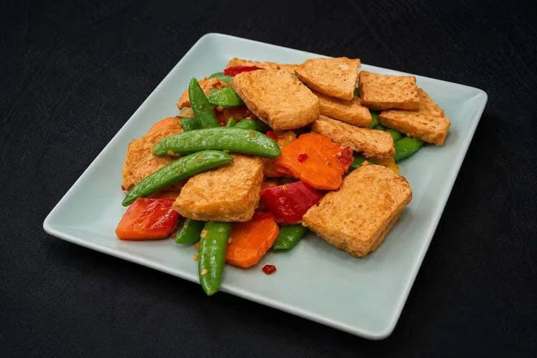 Tofu With Seasonal Mix Vegetables $32
