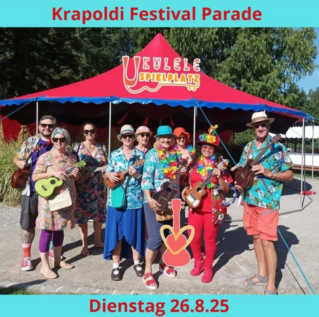 Krapoldi Parade 2025 - Ukulele Spielplatz Innsbruck