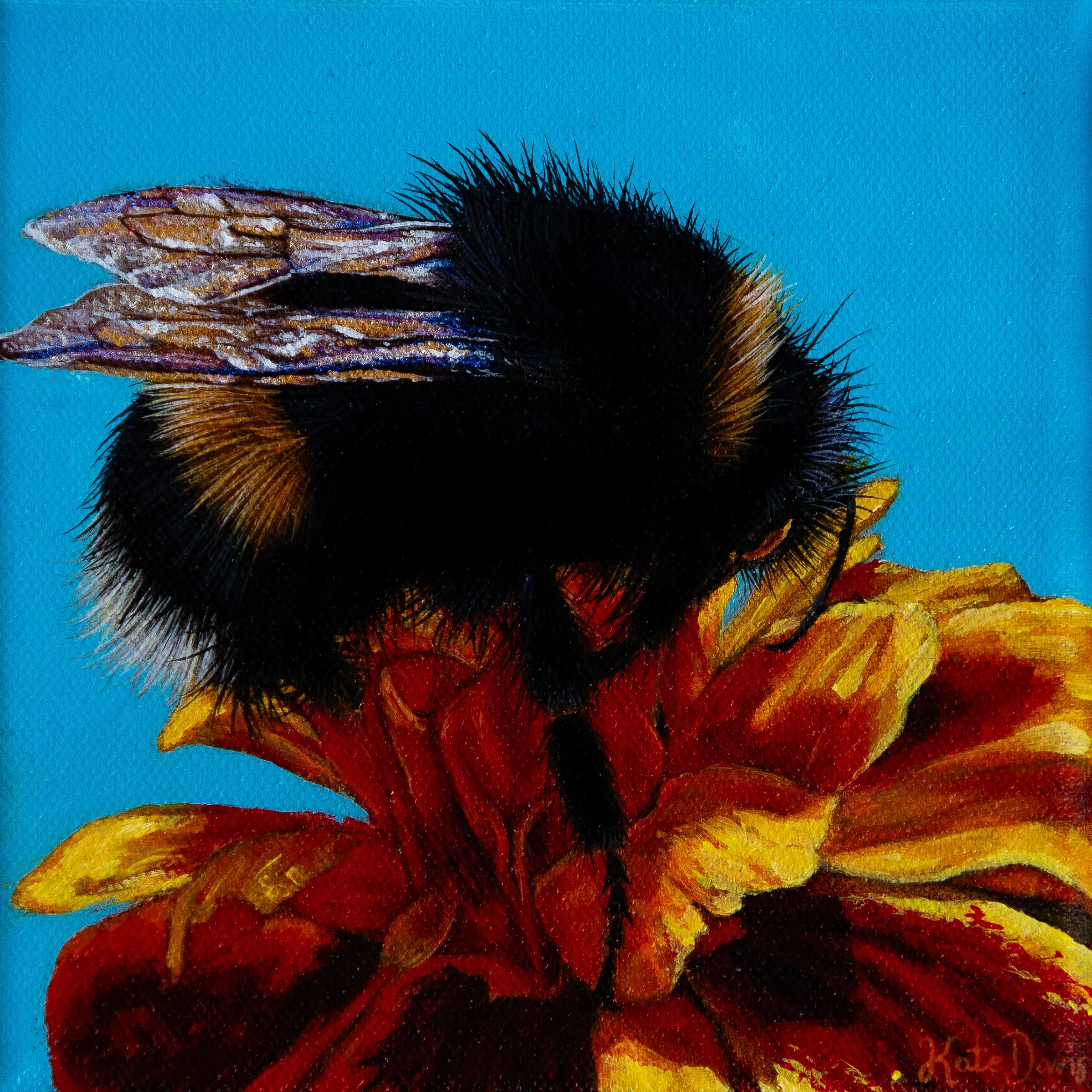 Bright Orange Bee  - Mask Included Final Image.jpg
