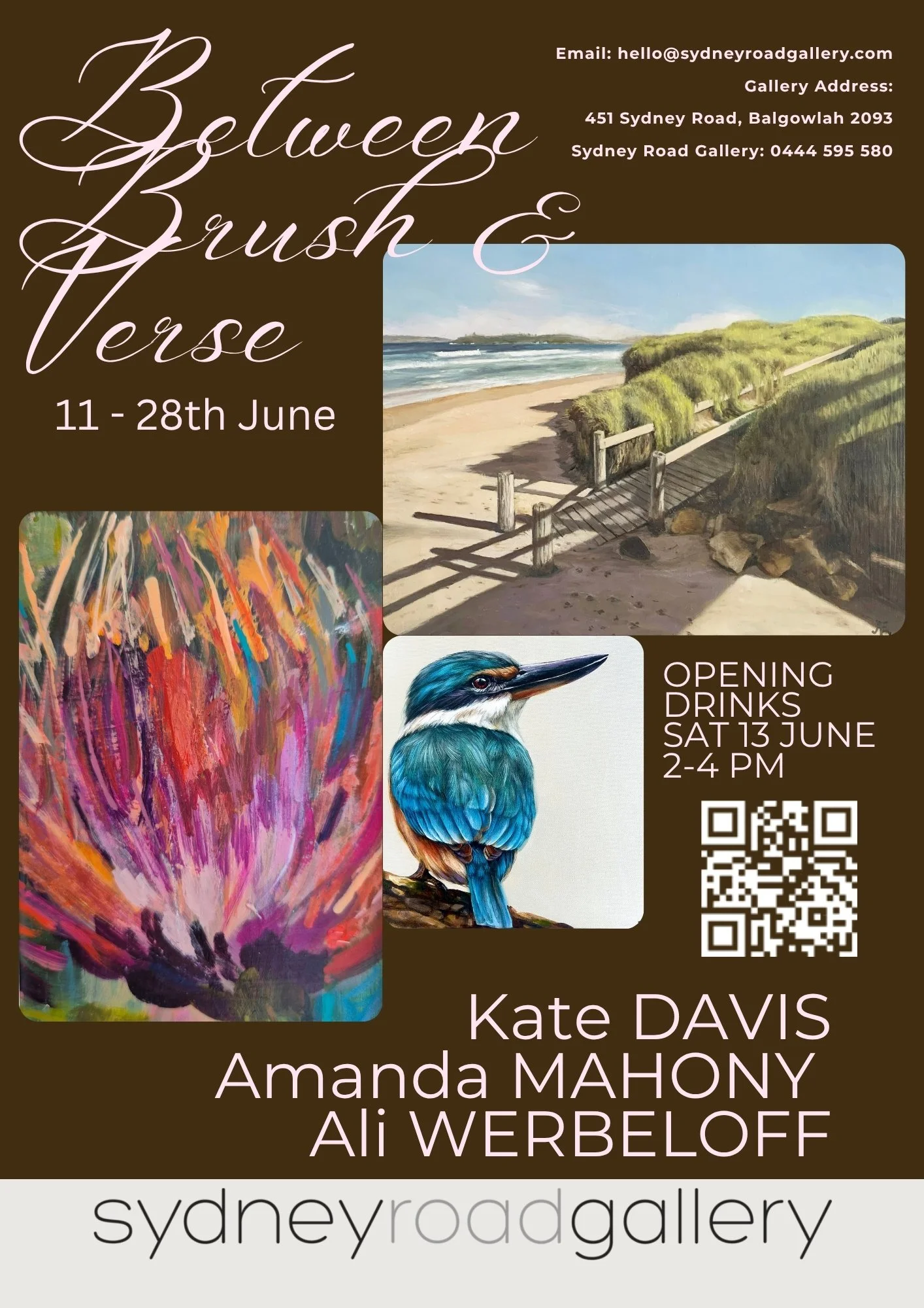 'Between Brush & Verse', June, 2026