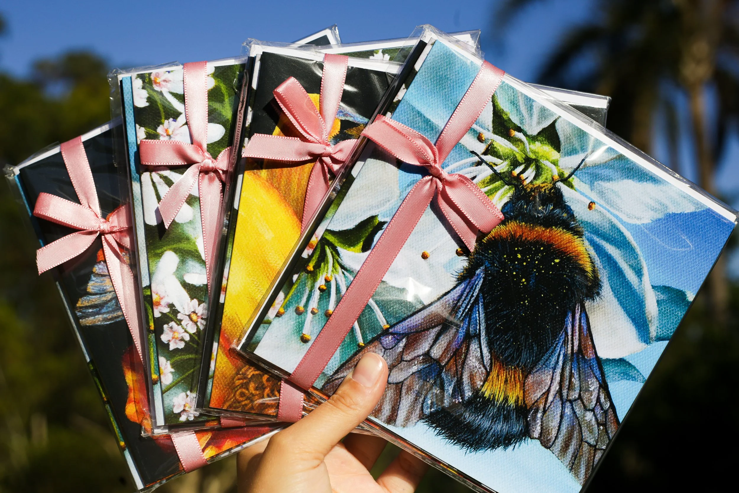 Beehive Greeting Cards (Pack of 4)