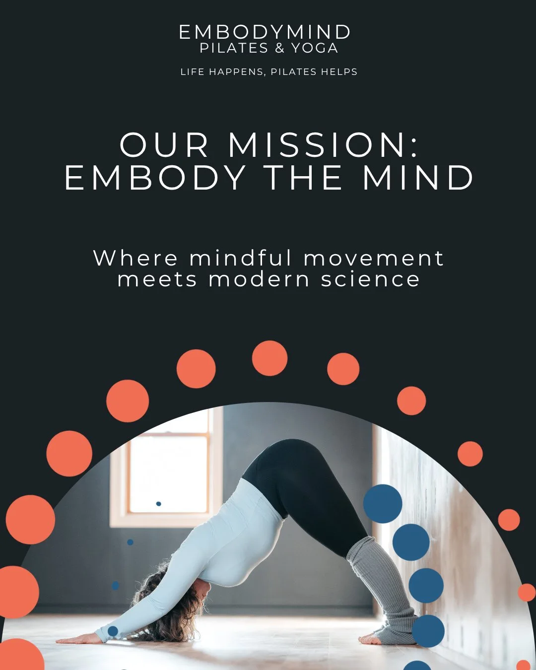 Our mission is to guide you toward strength, stability, comfort, and ease in both body and mind. ⁠
⁠
Through mindful movement, evidence-based instruction, and compassionate teaching, we help you reconnect to the intelligence already within you.⁠
⁠
We