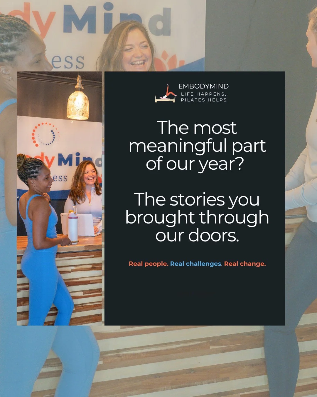 We heard stories this year that reminded us why this work matters:⁠
 &bull; a mom who found her strength again⁠
 &bull; a teacher who reduced her back pain⁠
 &bull; a retiree who built confidence she never expected⁠
 &bull; a nurse who found a way to