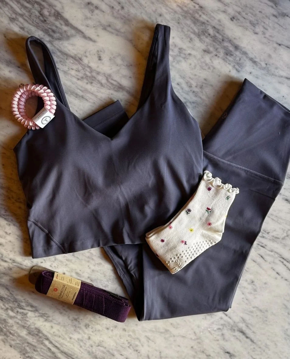 Spring sets might not melt the snow&hellip; but they&rsquo;ll definitely heat up your pilates game. 🌸⁠
⁠
New lululemon, fresh grip socks, and TELETIES are in! ⁠
⁠
Grab yours before class.