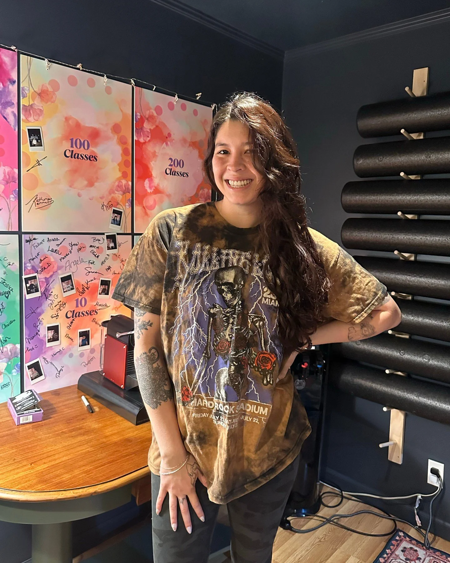 Milestone magic happening lately ✨&hellip; this group has been busy.⁠
⁠
A big round of applause for this week&rsquo;s crew hitting 5, 10, 25, and 50 classes.⁠
⁠
Showing up like this, week after week, is what it&rsquo;s all about. It adds up, and it s