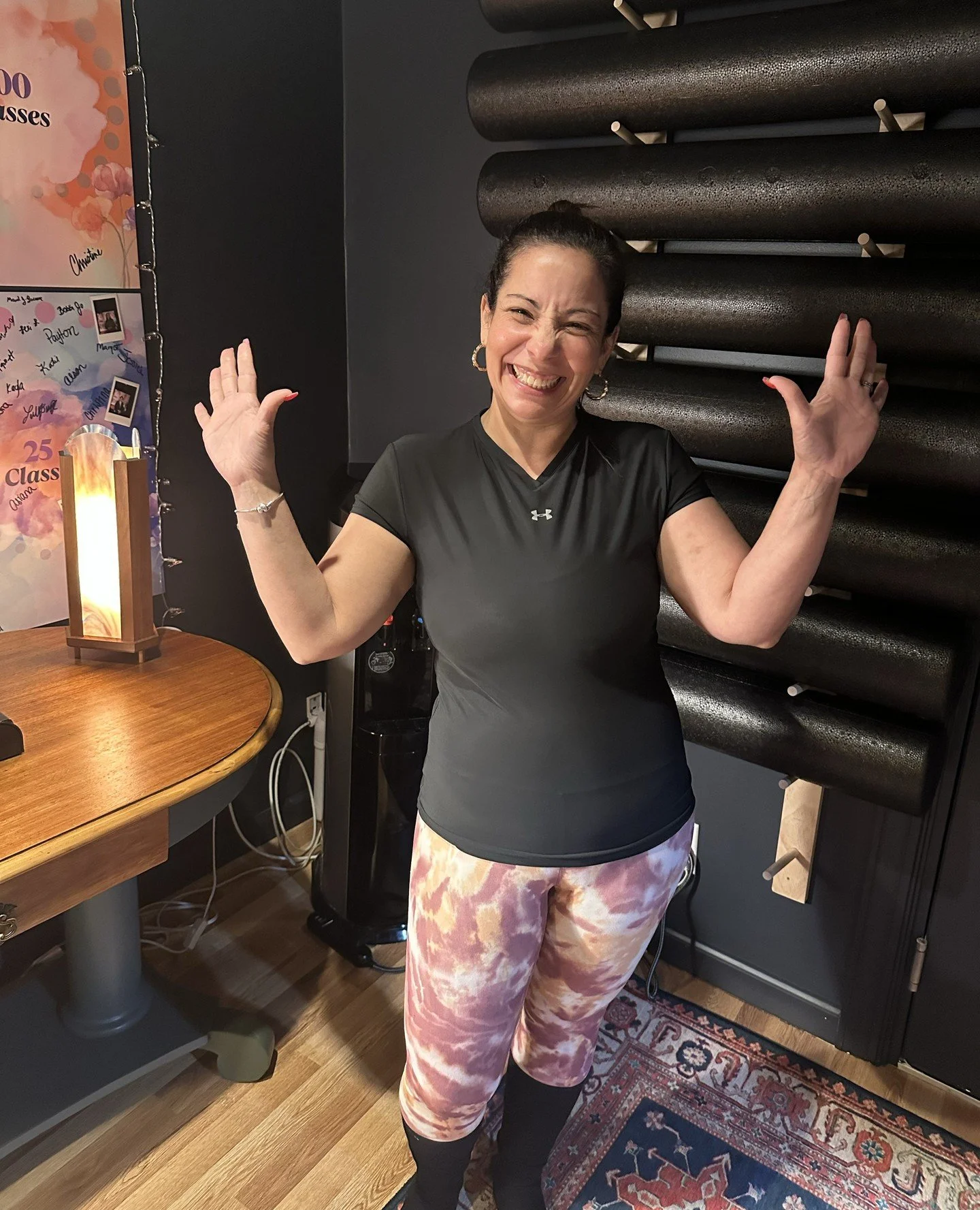 Milestone Monday 👏⁠
⁠
Big shoutout to Denise S. for hitting 25 classes 🤍⁠
⁠
Consistency looks good on you. Way to go, Denise!⁠