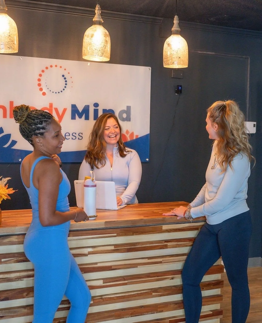 More than a workout 🤍⁠
⁠
A little movement, a quick catch-up before class, familiar faces, and people who get it. One of our favorite parts of the studio is the community that happens in between the movement.⁠
⁠
Come for the class, stay for the peop