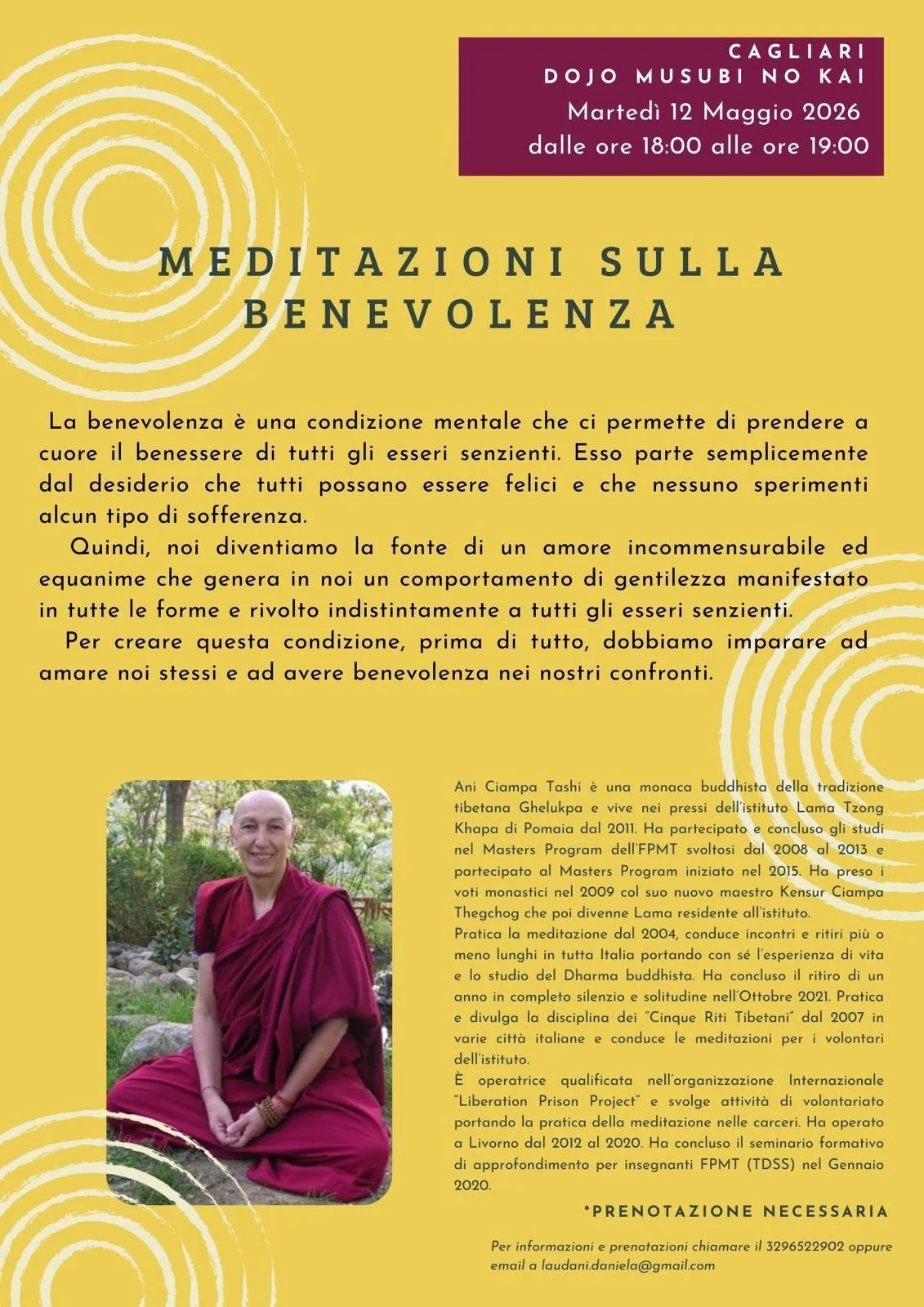 Meditazioni sulla BENEVOLENZA