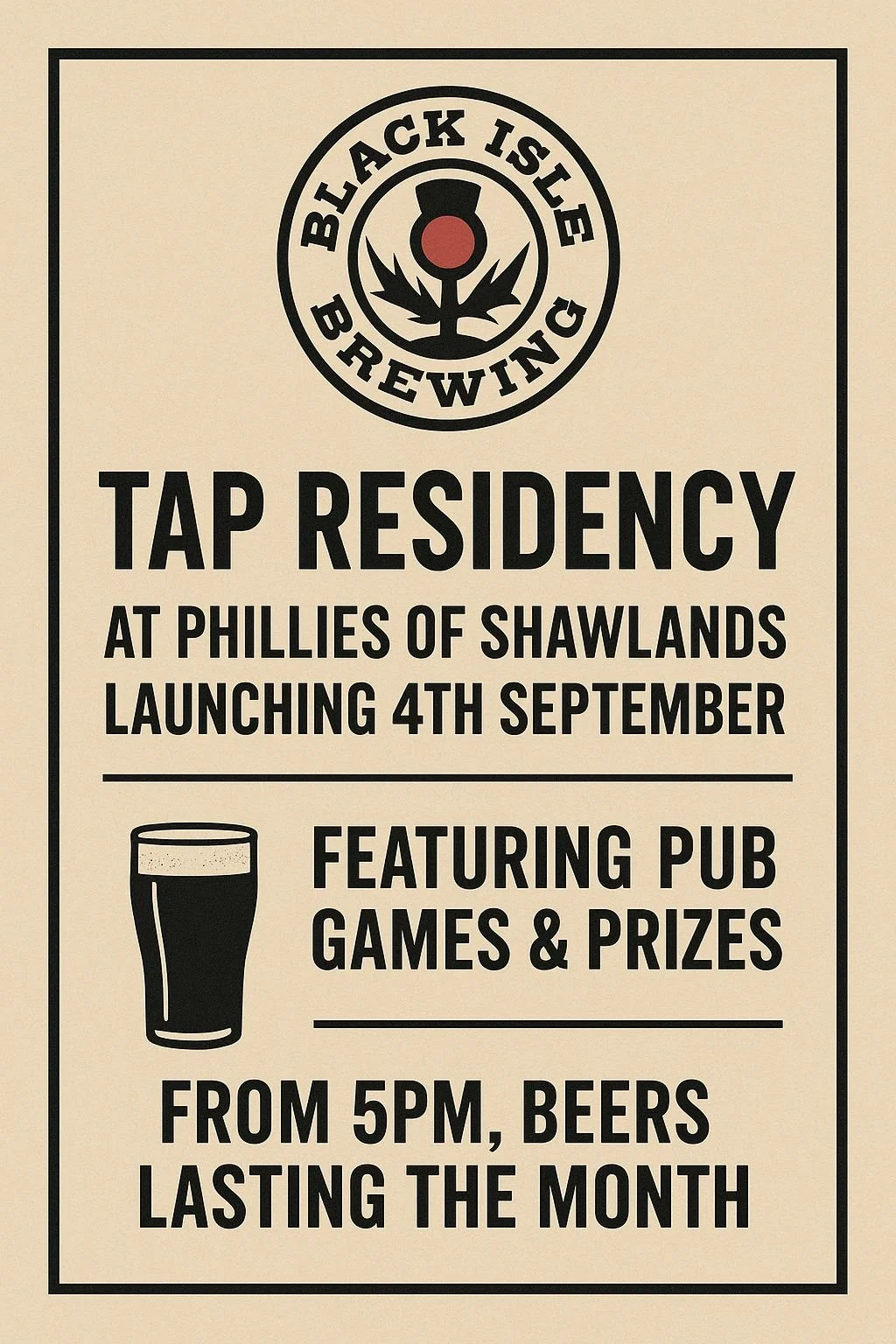 Black Isle x Phillies Tap Residency Launch Night