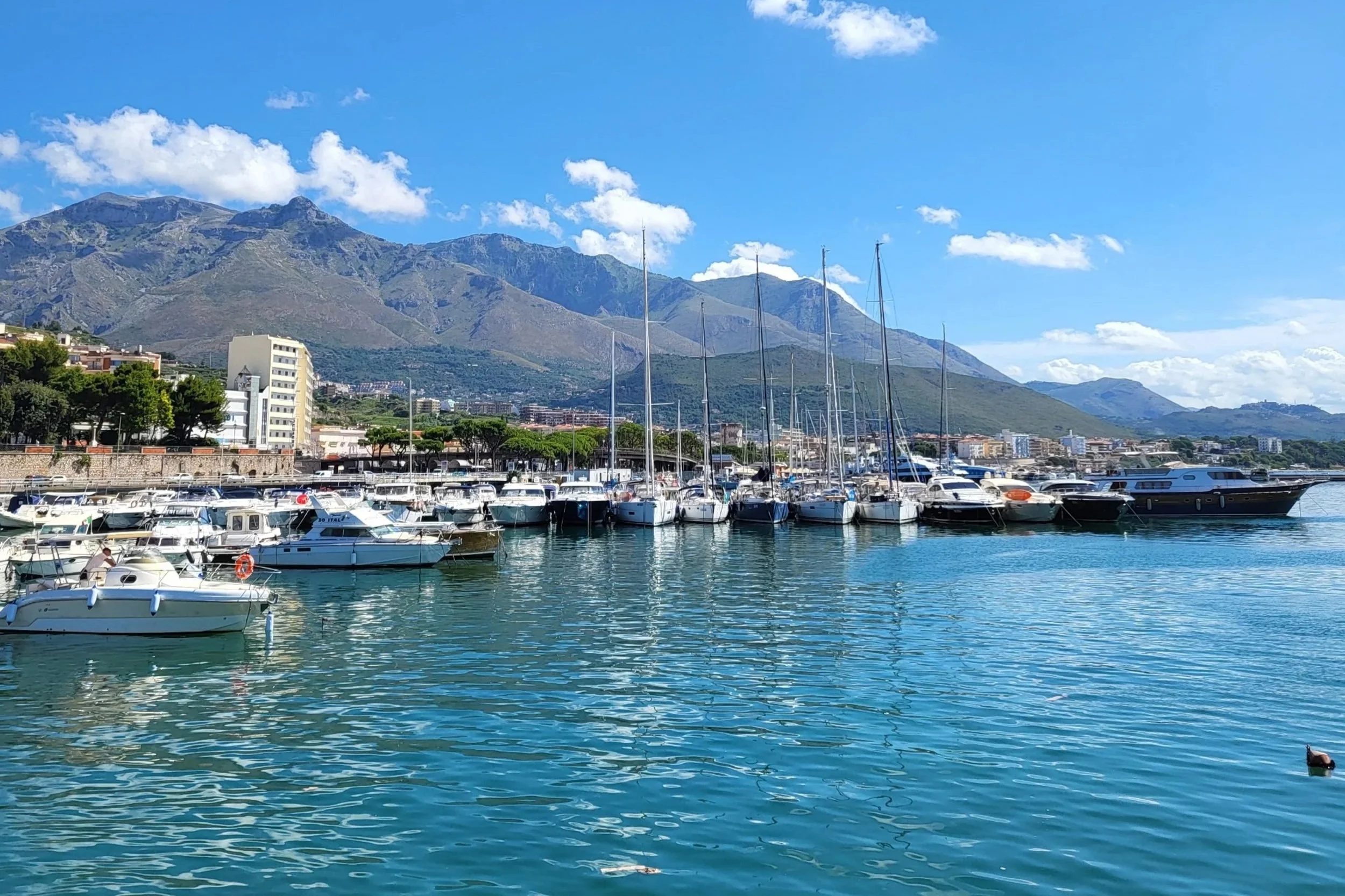 The harbour of Formia