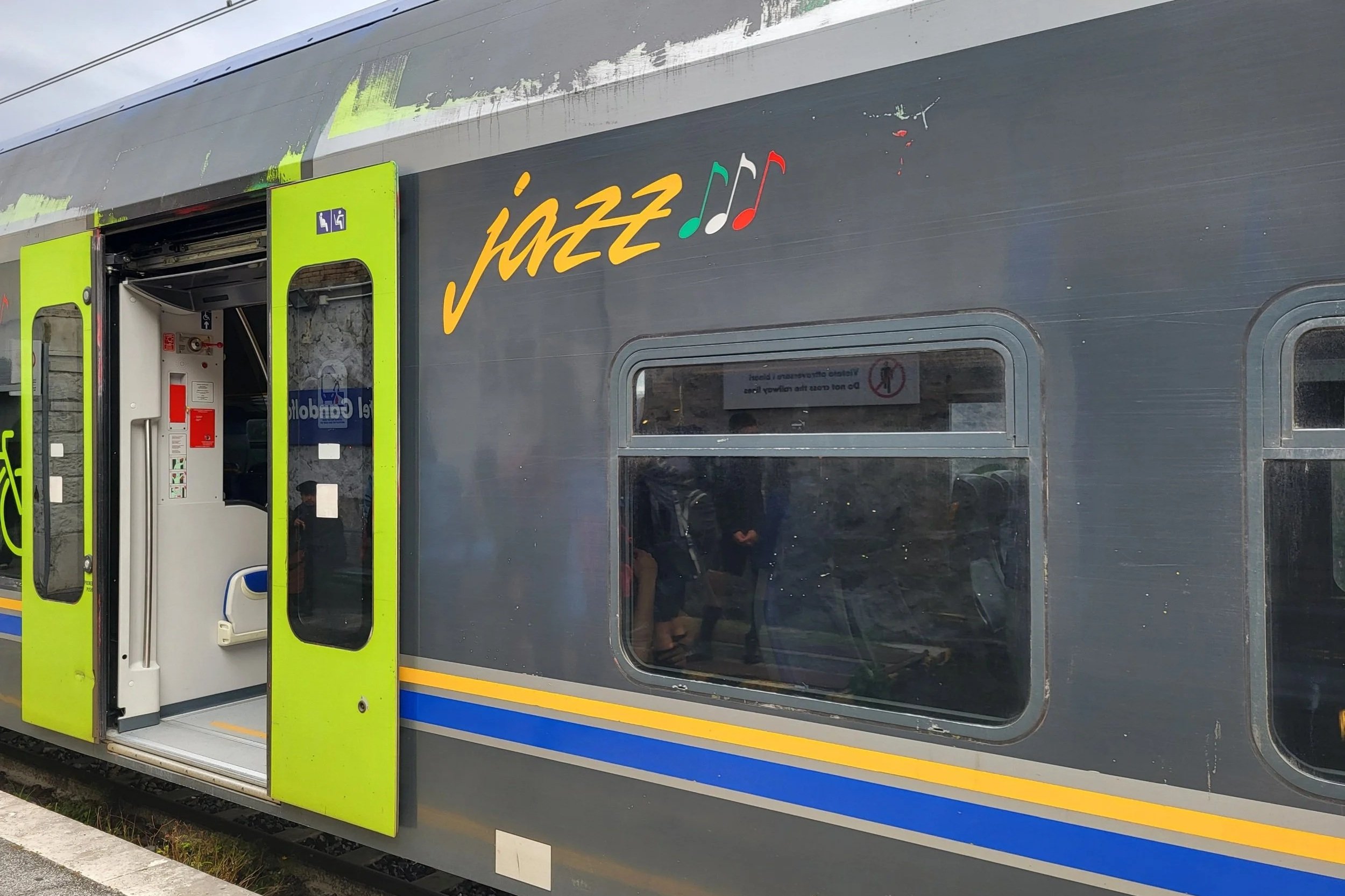 Regional train in Italy