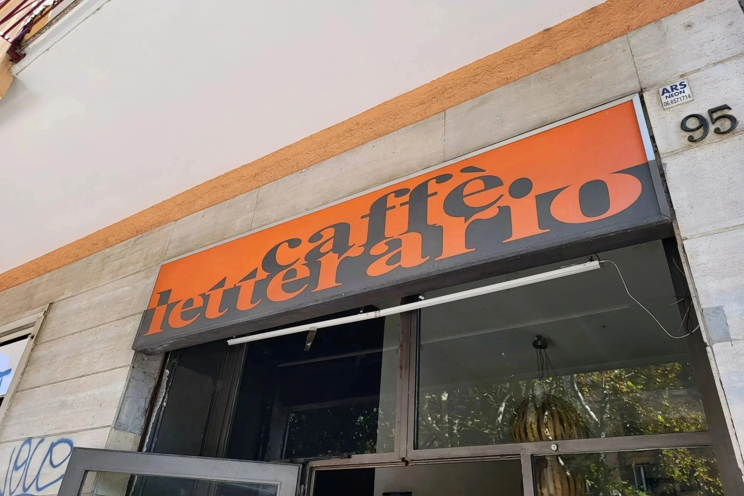 Entrance of Caffè Letterario