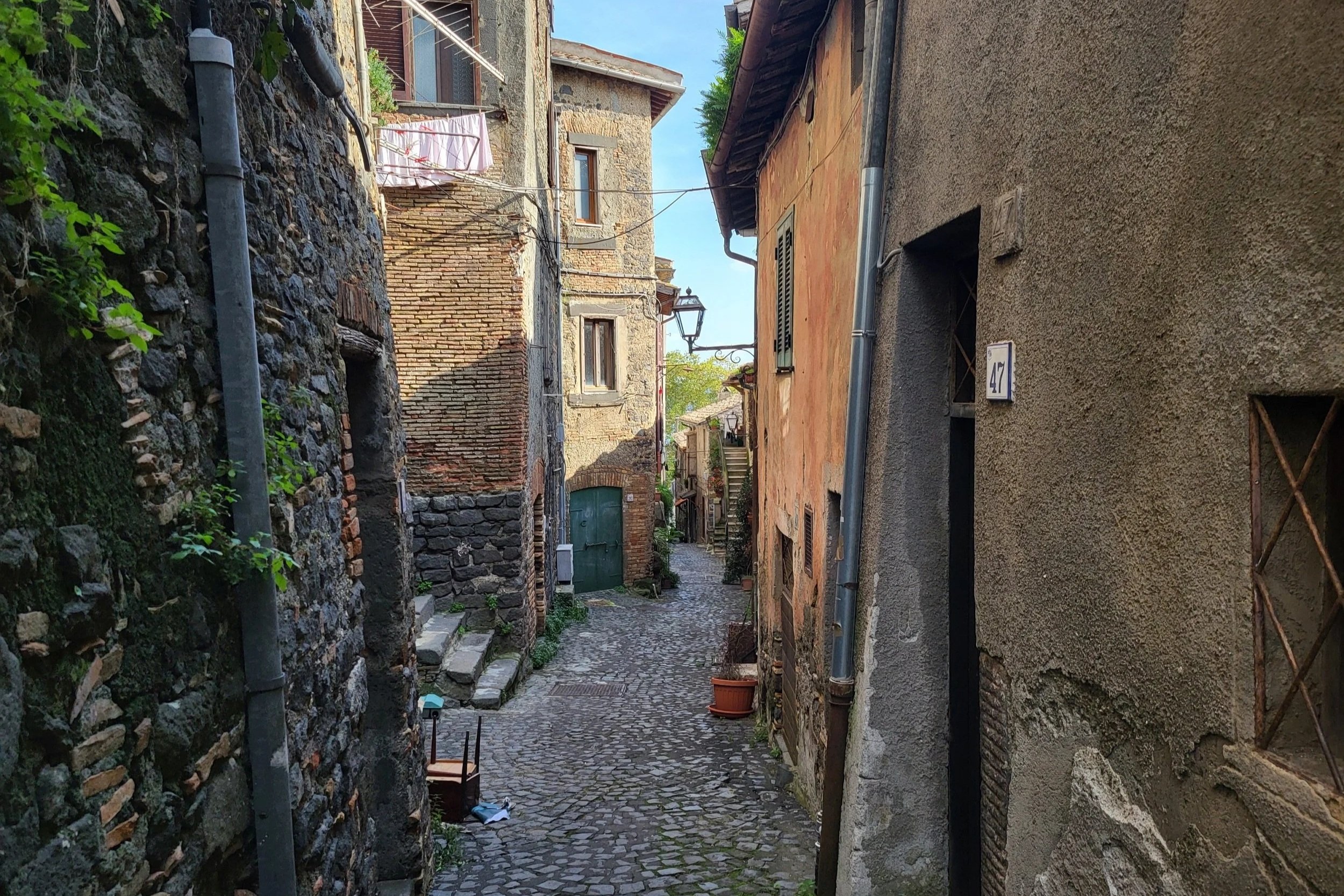 Historic street in Bracciano