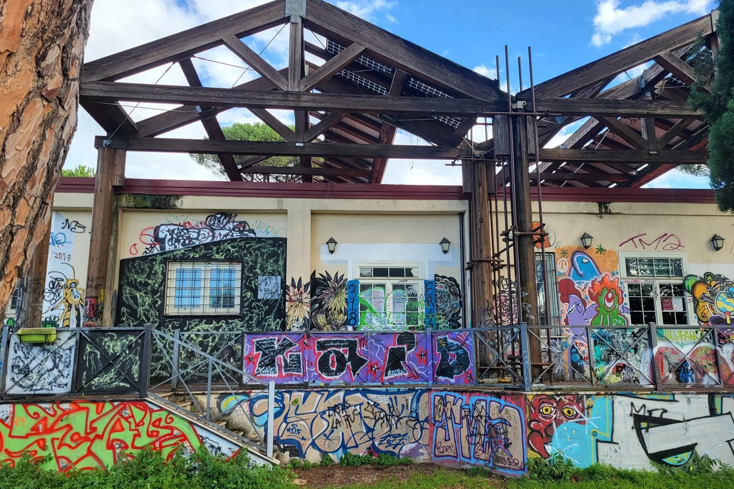 Street art in Pigneto Rome