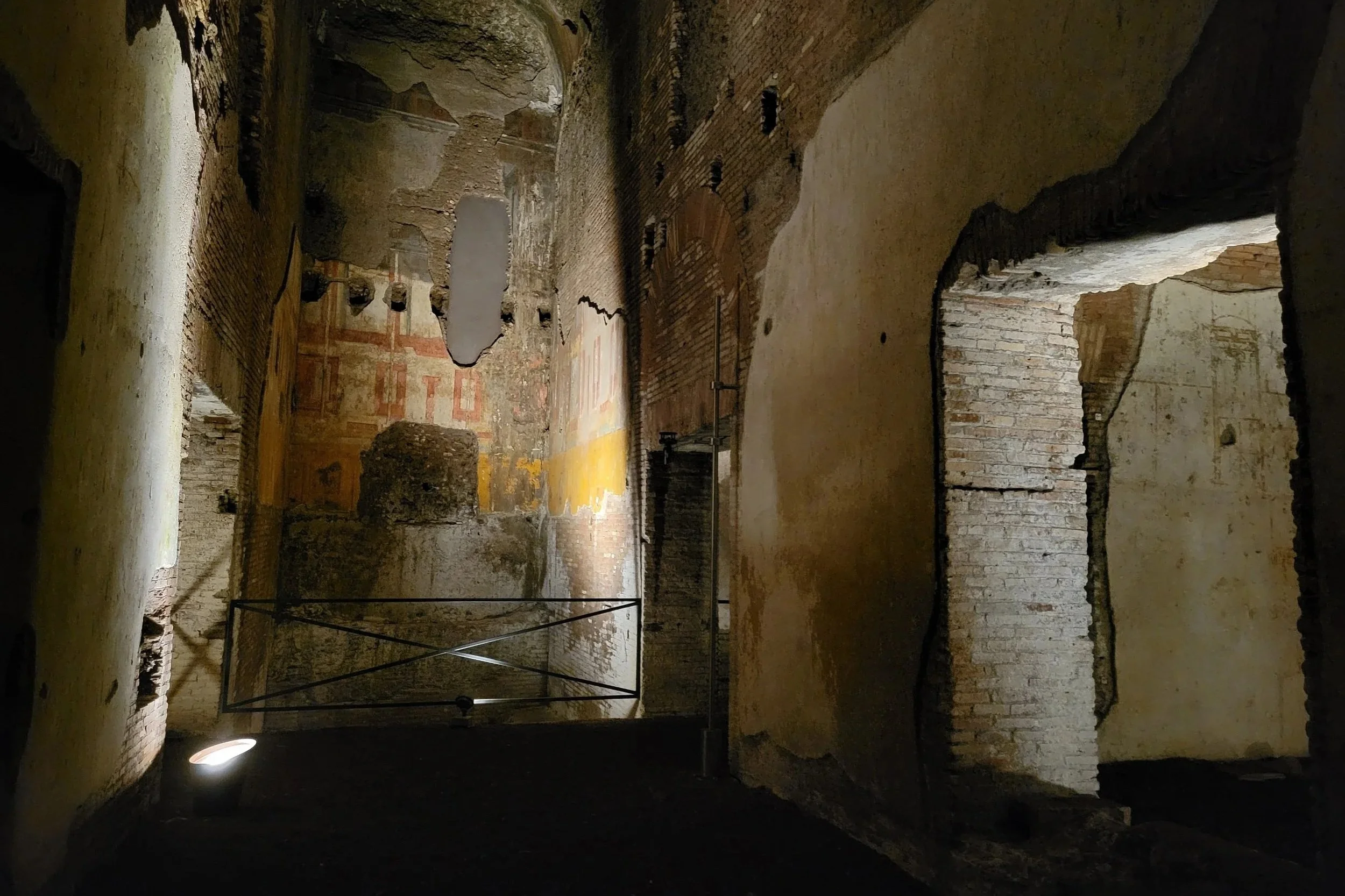 Domus Aurea Rome underground palace interior