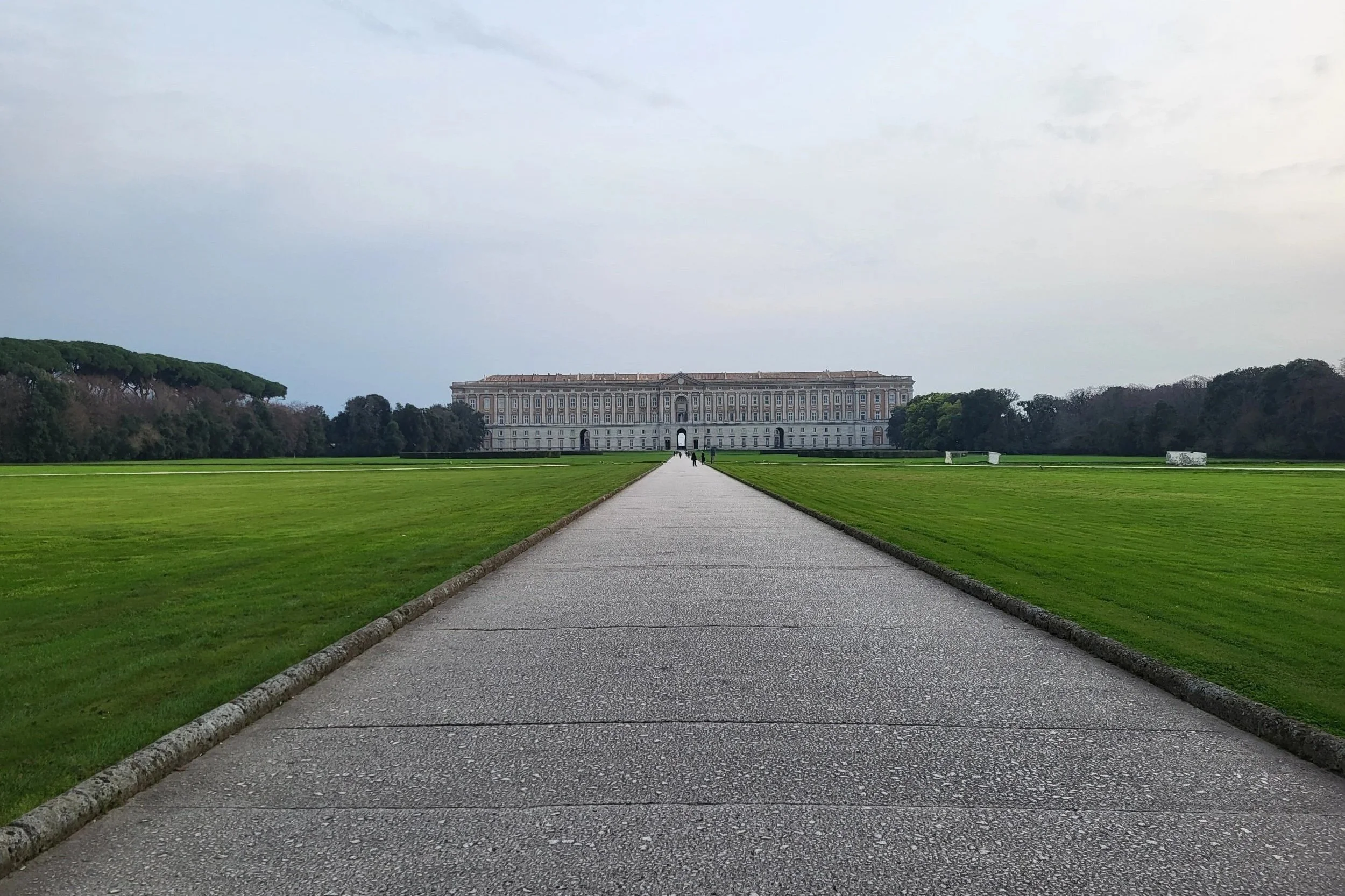 Reggia di Caserta viewed from the Royal Garden