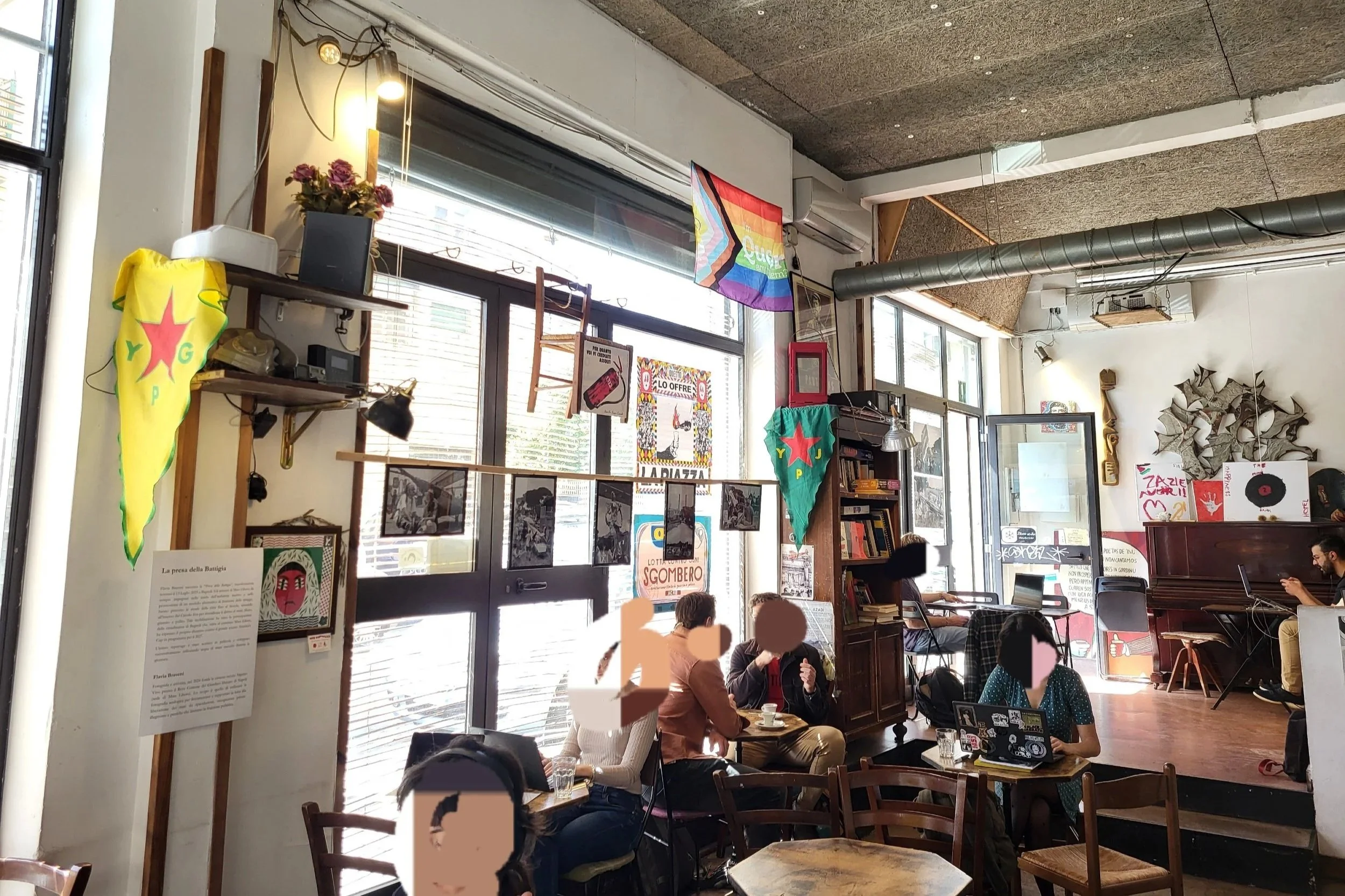 People working at Zazie nel Metro