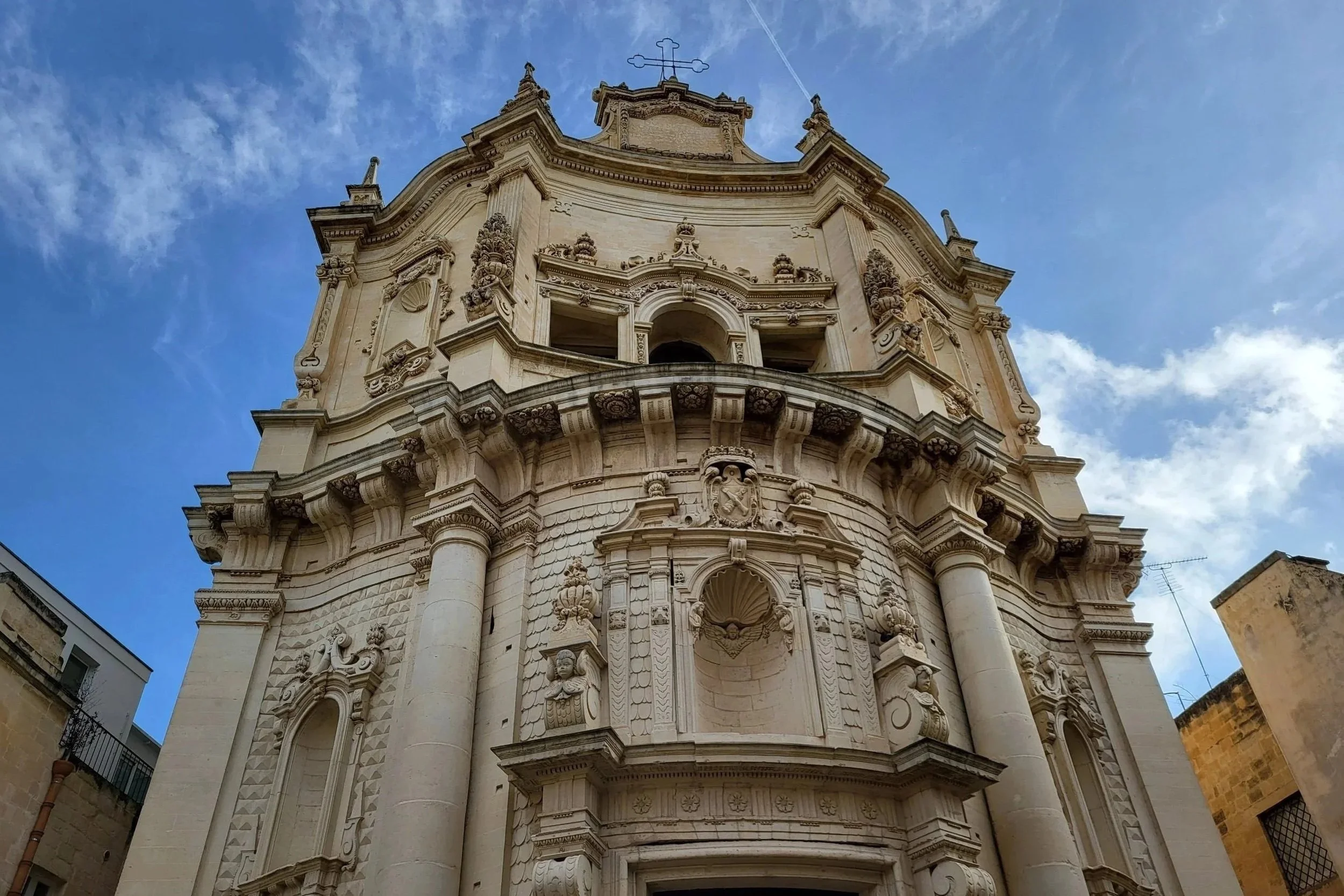 Chiesa di San Matteo in Lecce, Puglia, Italy, showcasing its stunning Baroque architecture.