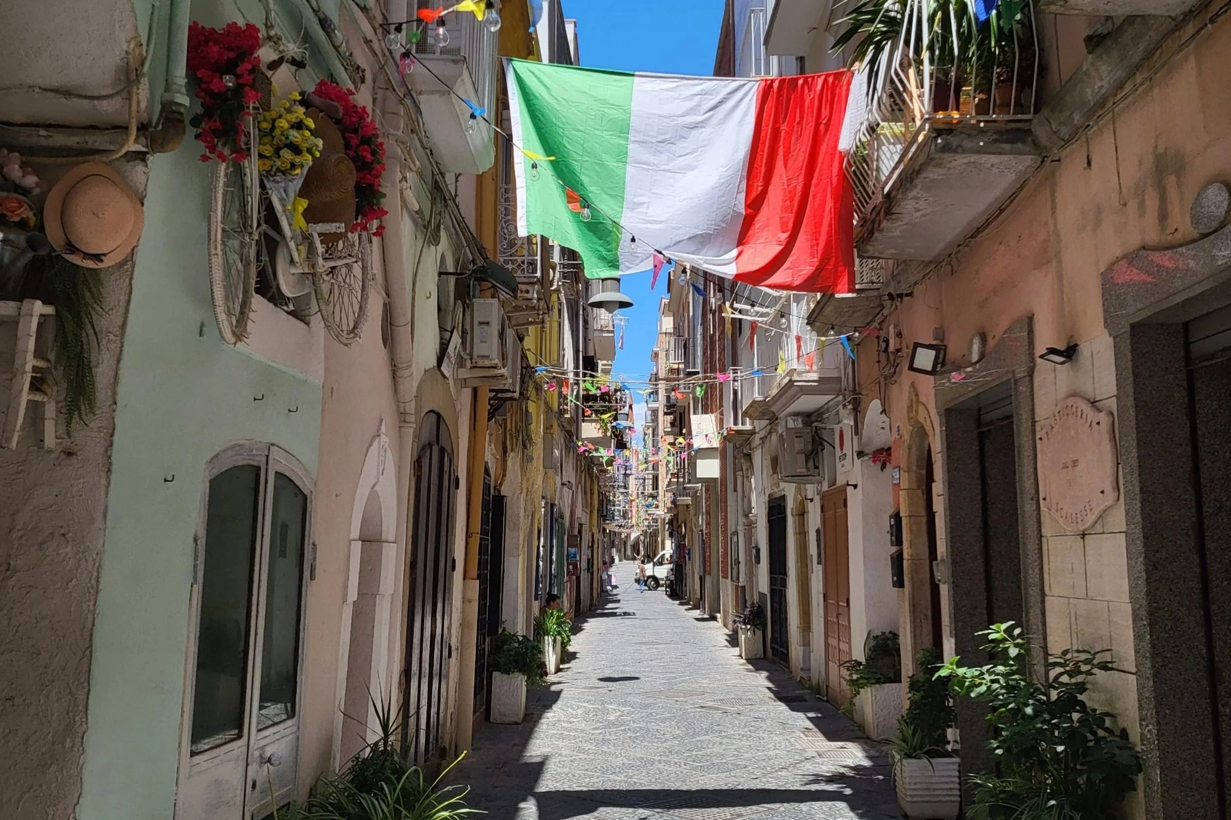 Via dell’Indipendenza in Gaeta