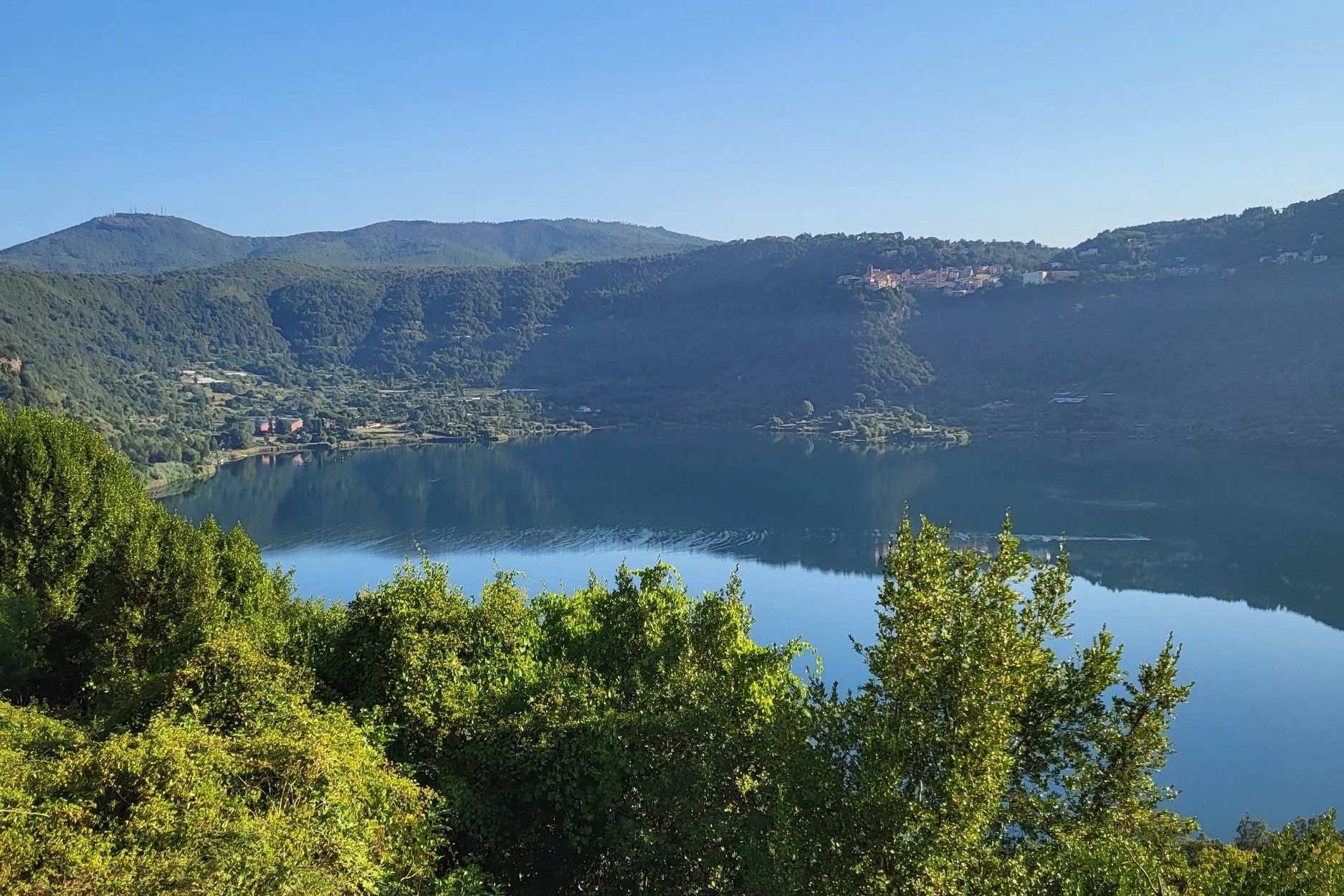 View of lake Nemi